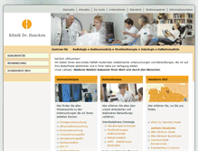 Tablet Screenshot of hancken.de